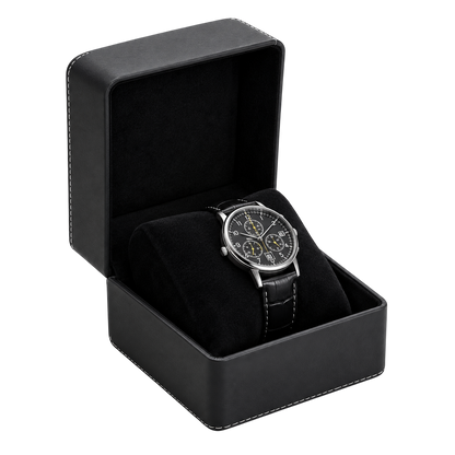 Ashbourne® Premium Uhrenkoffer für 1 Uhren
