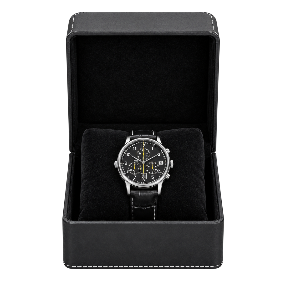 Ashbourne® Premium Uhrenkoffer für 1 Uhren