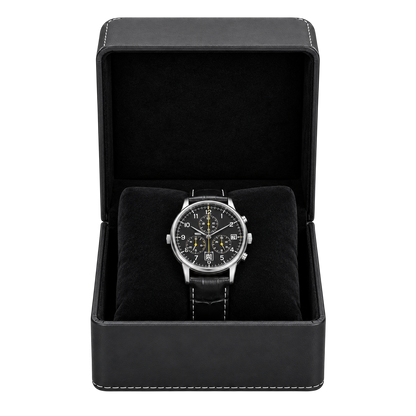 Ashbourne® Premium Uhrenkoffer für 1 Uhren